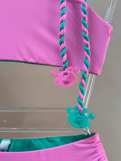 Biquíni Infantil Faixinha Alexia Duplo Bliss - Siri Kids
