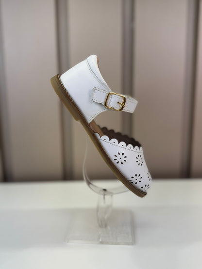 Sandália Infantil Crystall Branco - Gracia
