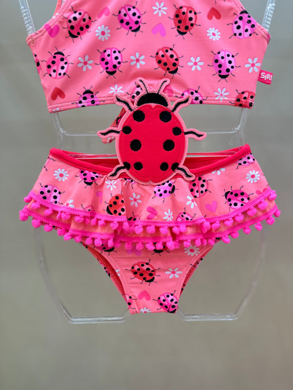 Maiô Infantil Carine Est Joaninha - Siri Kids