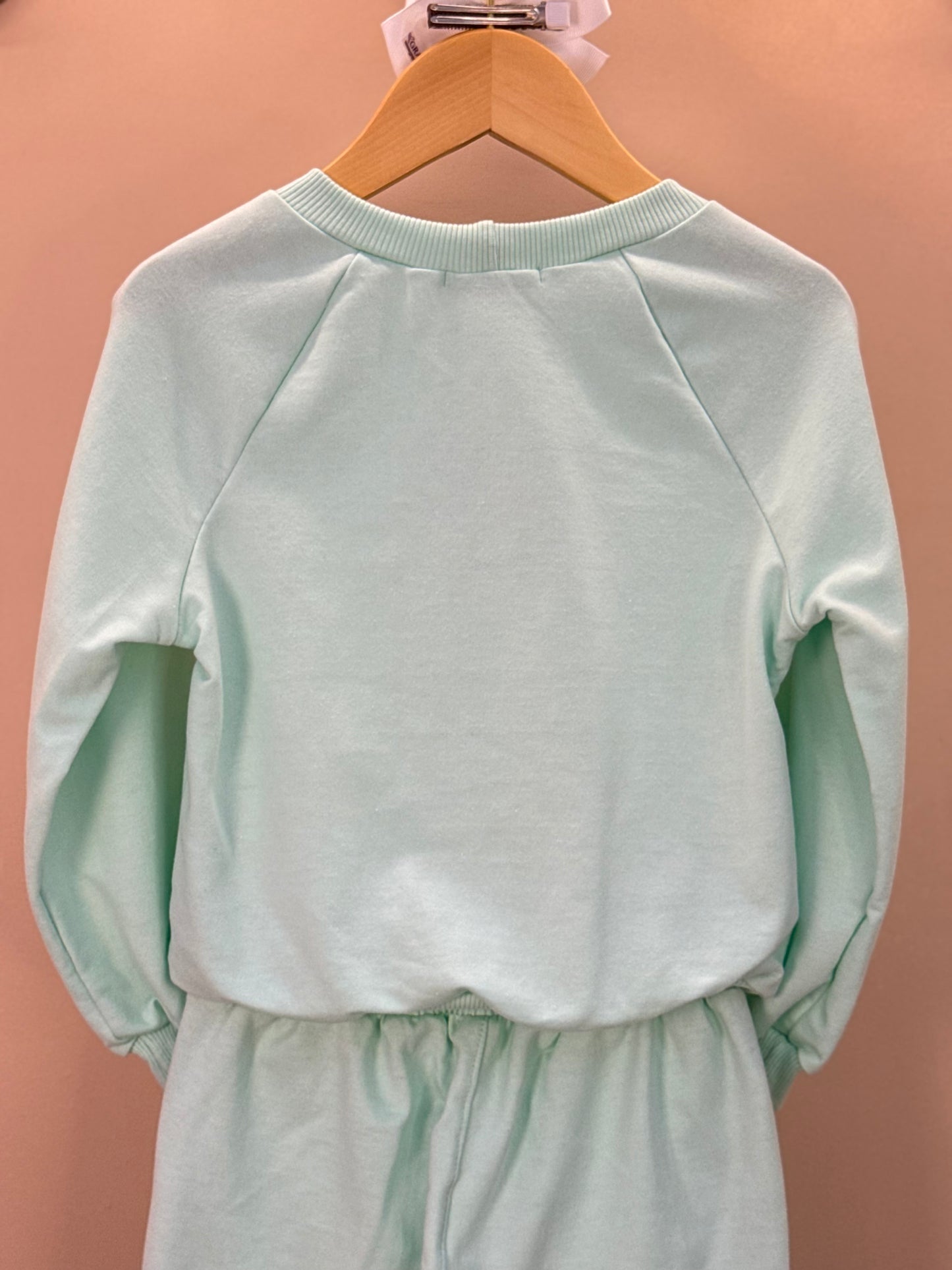 Conjunto Infantil Comfy Blusa e Calça com Renda Acqua - Gabriela Aquarela