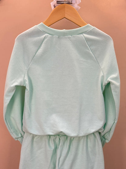 Conjunto Infantil Comfy Blusa e Calça com Renda Acqua - Gabriela Aquarela