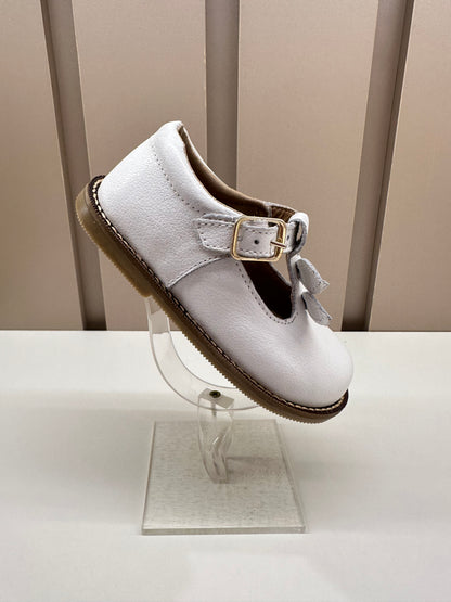 Sapato Infantil Couro Daminha Ingrid Branco - Gracia