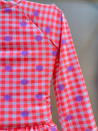 Biquíni Bebê Blusa Juju Piquenique  -  Siri Kids