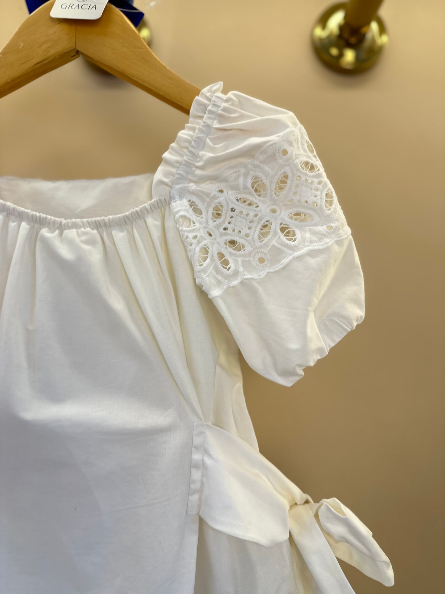 Vestido Infantil Flores Azuis - Animê