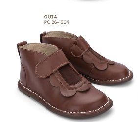Bota Infantil Couro Bem-Me-Quer Cuia - Petit Cheval