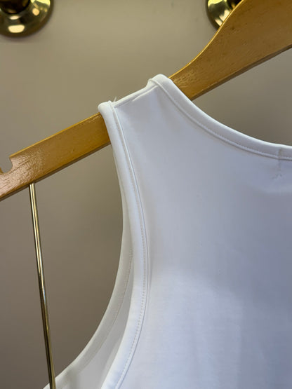Conjunto Teen Blusa Regata e Short-Saia Off White - Vic Vick