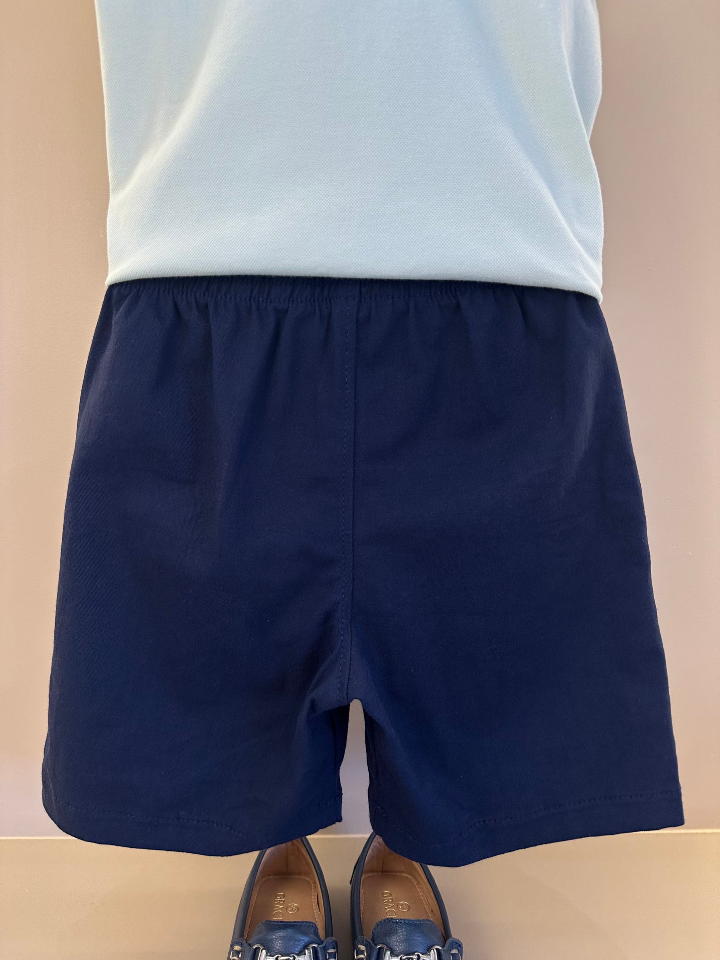 Conjunto Infantil Camisa Gola Polo Verde Menta e Bermuda Dolce - Little Johnny