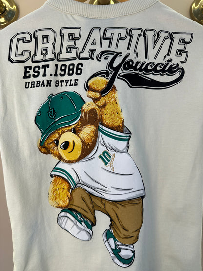 T-Shirt Infantil Creative Com Estampa Teddy -  Youccie