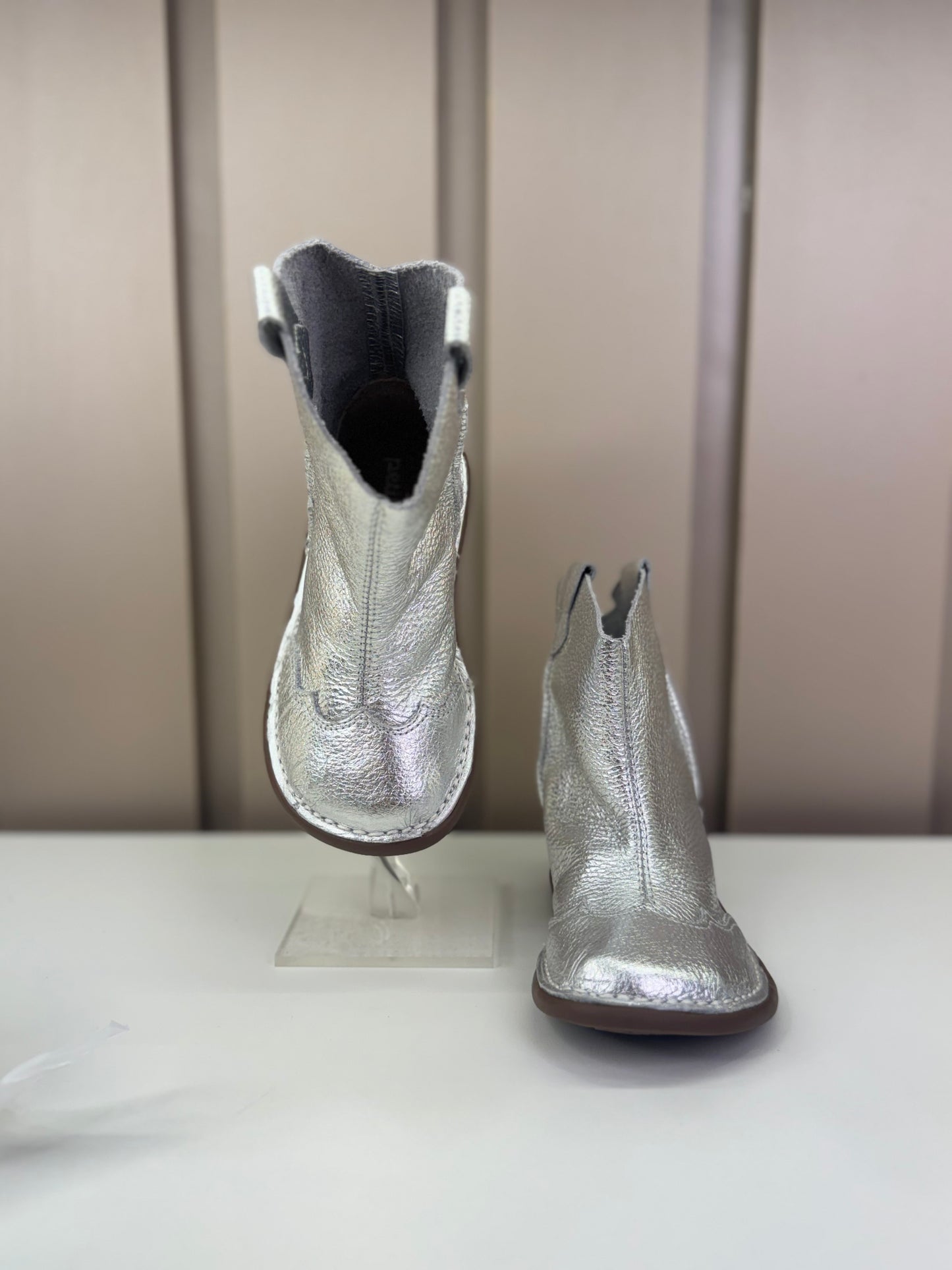 Bota Infantil Cow Argent - Petit Cheval
