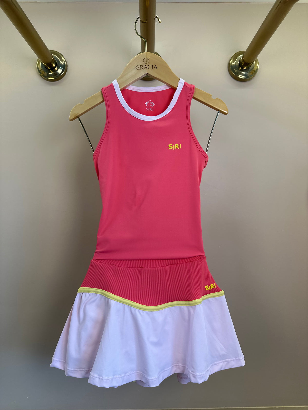 Conjunto Infantil Regata Júlia Chloe e Saia Flávia Beach Tennis