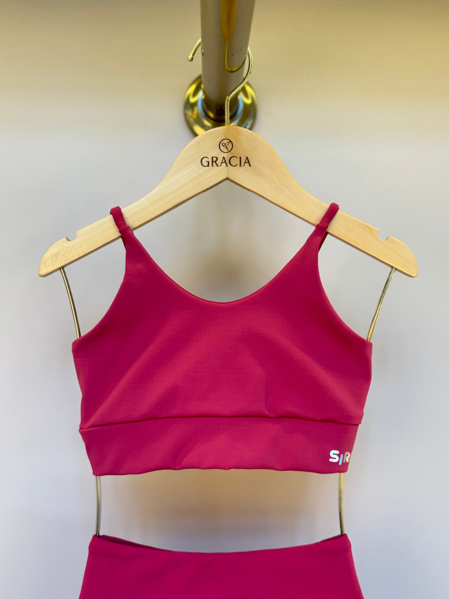 Conjunto Infantil Top Sara Nagoya Brincadeira Romã e Bermuda  Isis Brincadeira Romã - Siri Sport