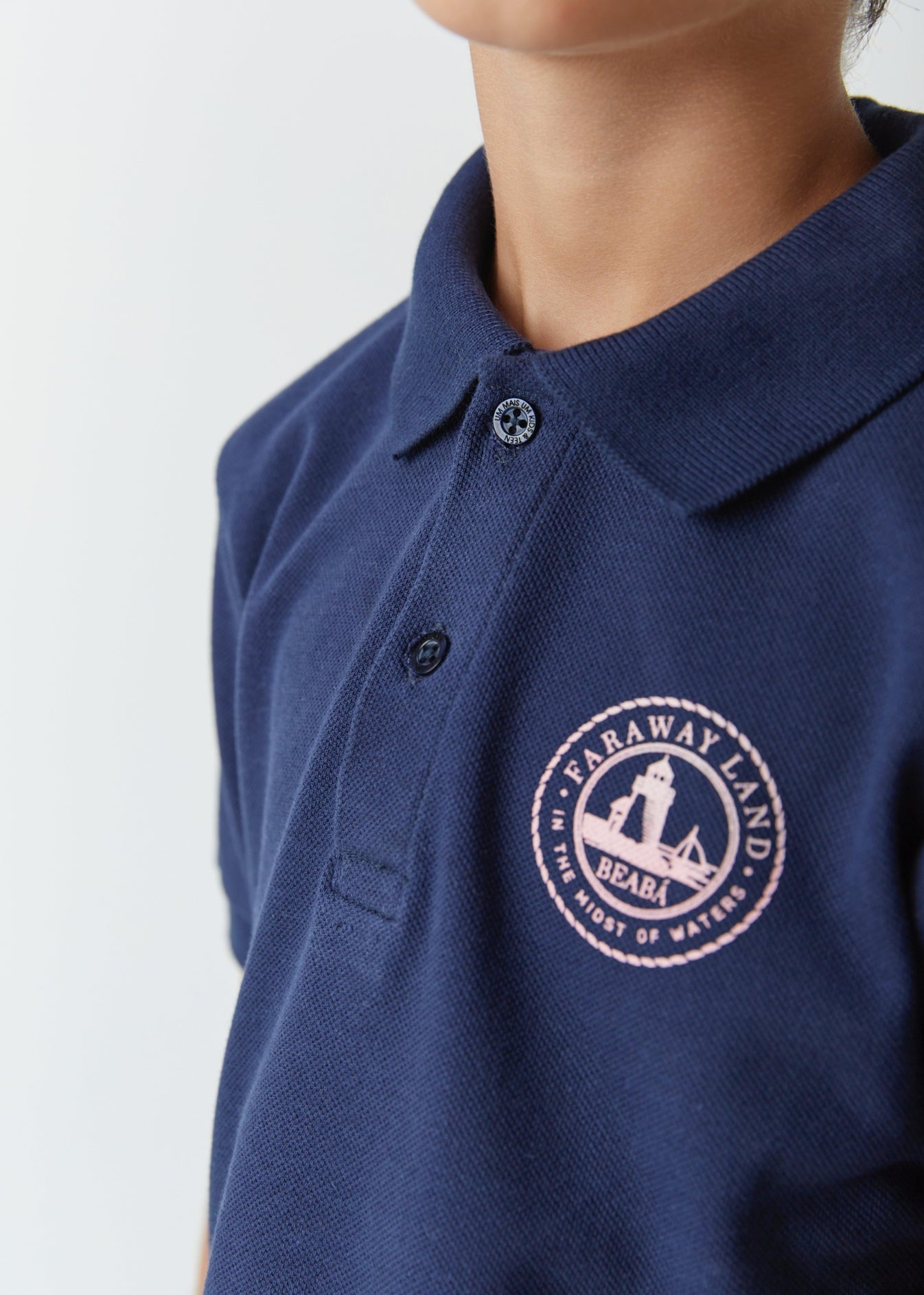 Polo Infantil Farway Marinho - Beabá
