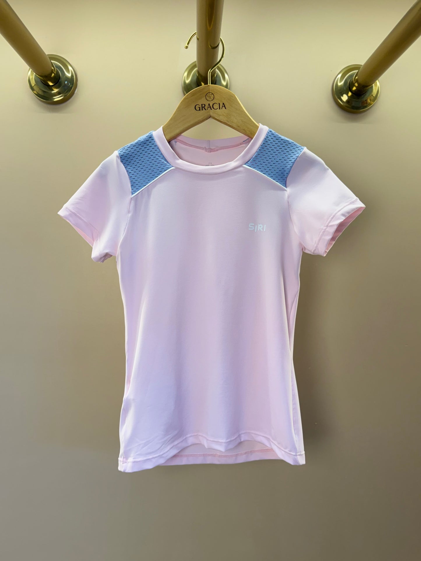 Blusa Infantil Laila Tenista Rosa - Siri Sport