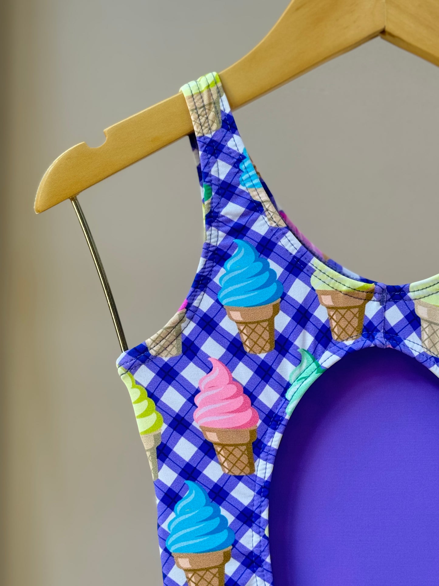Maiô Infantil Carolina Ice Cream - Siri Kids