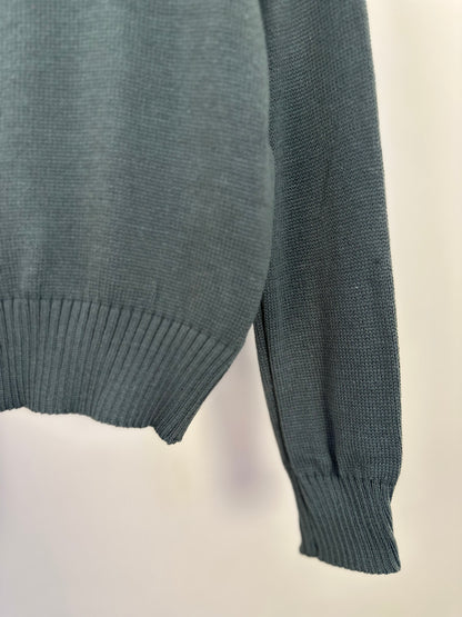 Blusa Infantil Tricot Ursinho Oliva - Um Mais Um