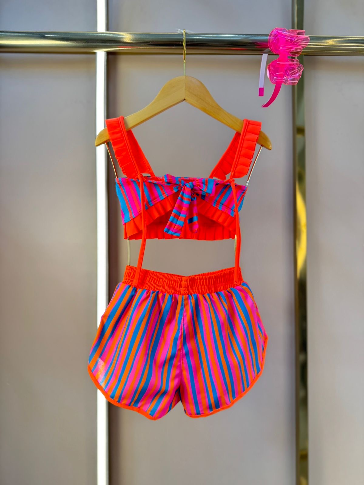 Shorts Infantil Letícia Estrela do Mar - Siri Kids