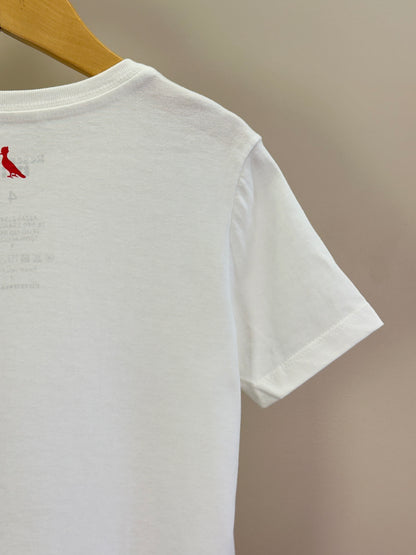 Camiseta Infantil Estampa Escudo R.F.C Off White - Reserva Mini