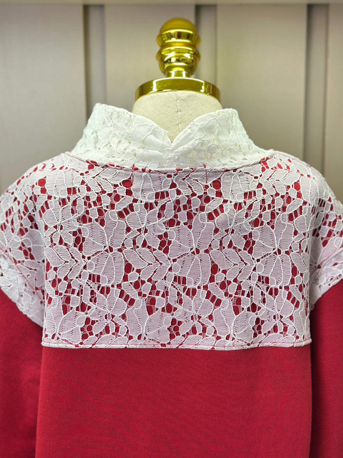 Conjunto Infantil Casaco e Calça Minnie Vermelho Berry - Animê