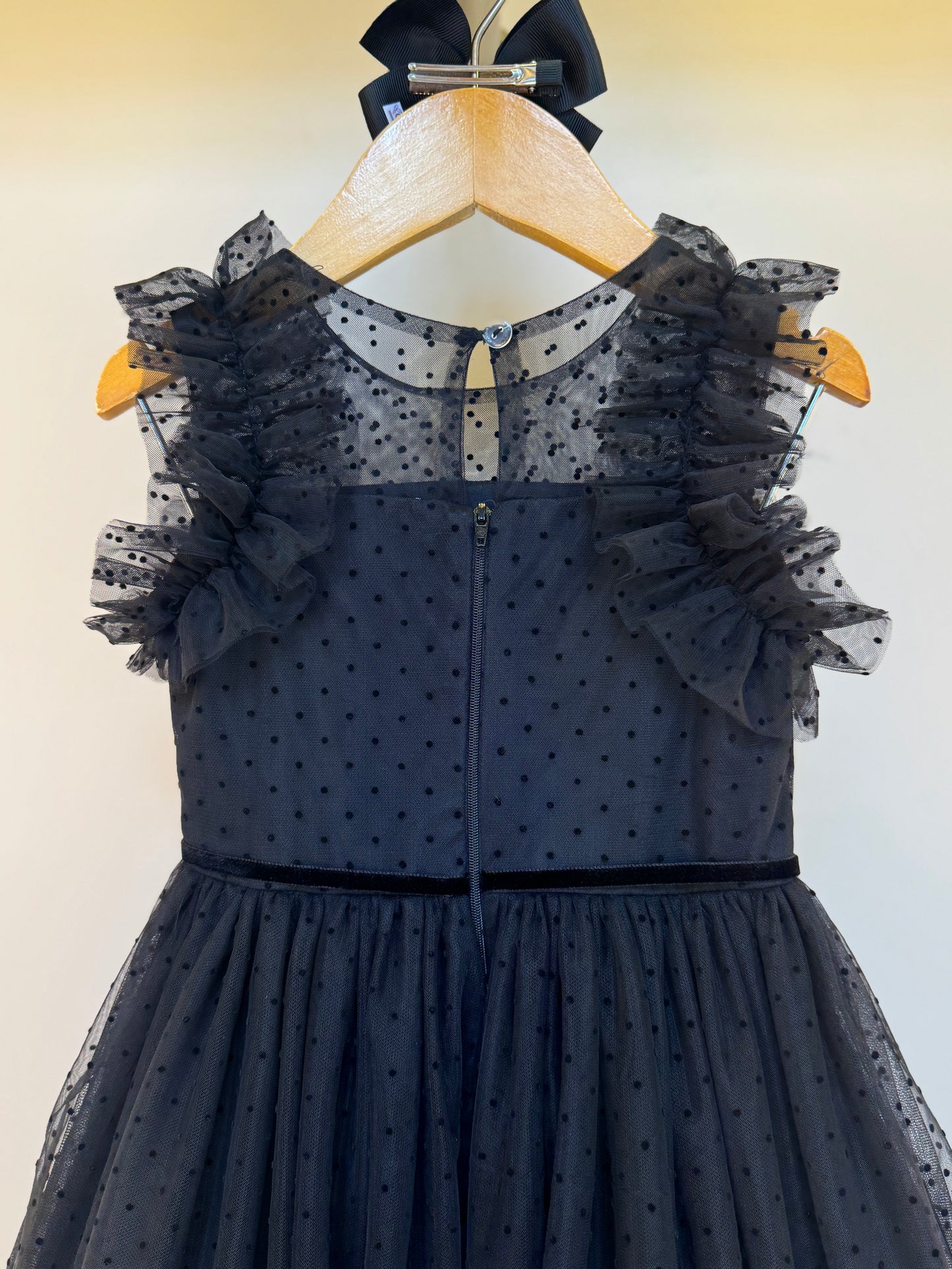 Vestido Infantil Tule Preto - Petit Cherie