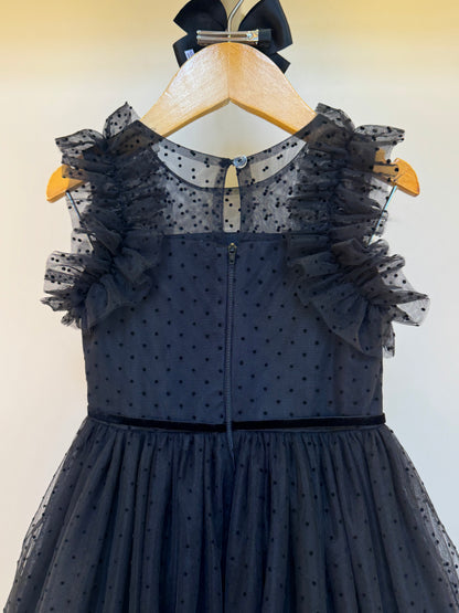 Vestido Infantil Tule Preto - Petit Cherie