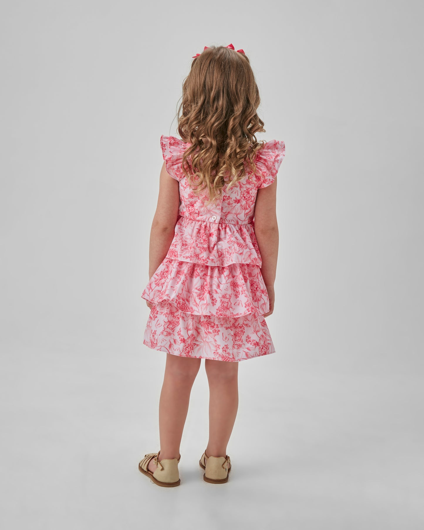 Vestido Bebê Algodão Rodado Toile Du Jouy - Um Mais Um