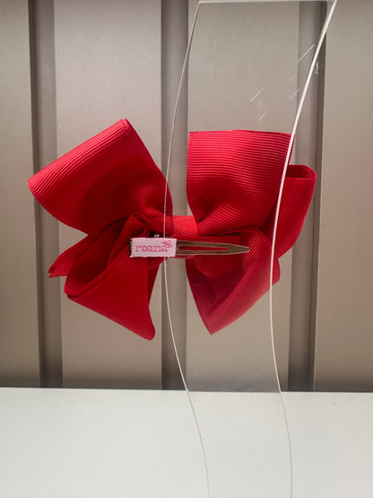 Laço Infantil Gorgurão Básico Vermelho - Roana