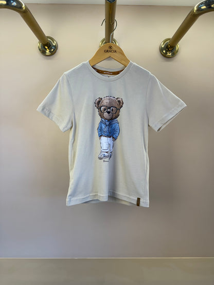 Camiseta Infantil Algodão Teddy Faria Linho - Dame