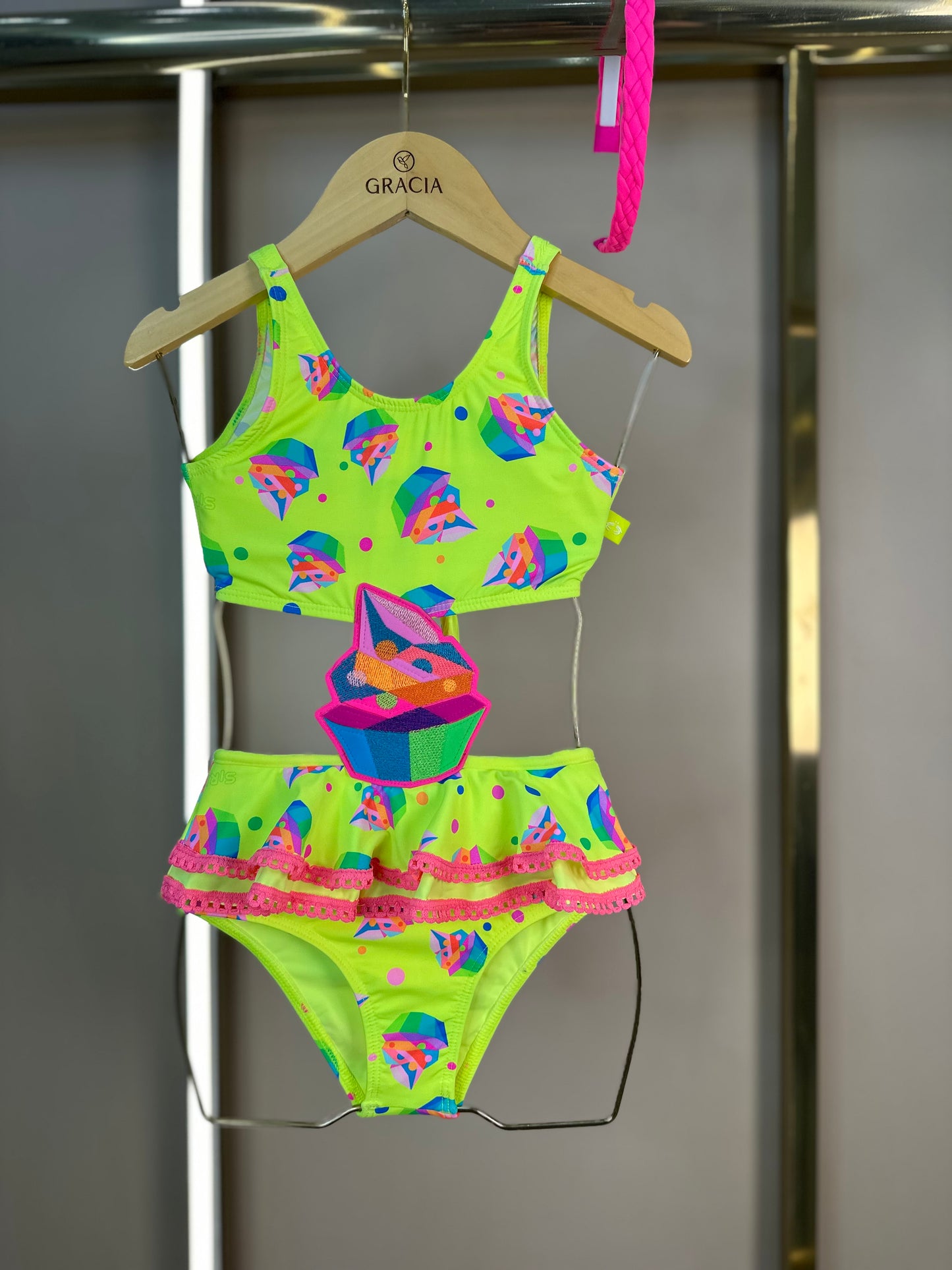 Maiô Infantil Carine Cupcake - Siri Kids