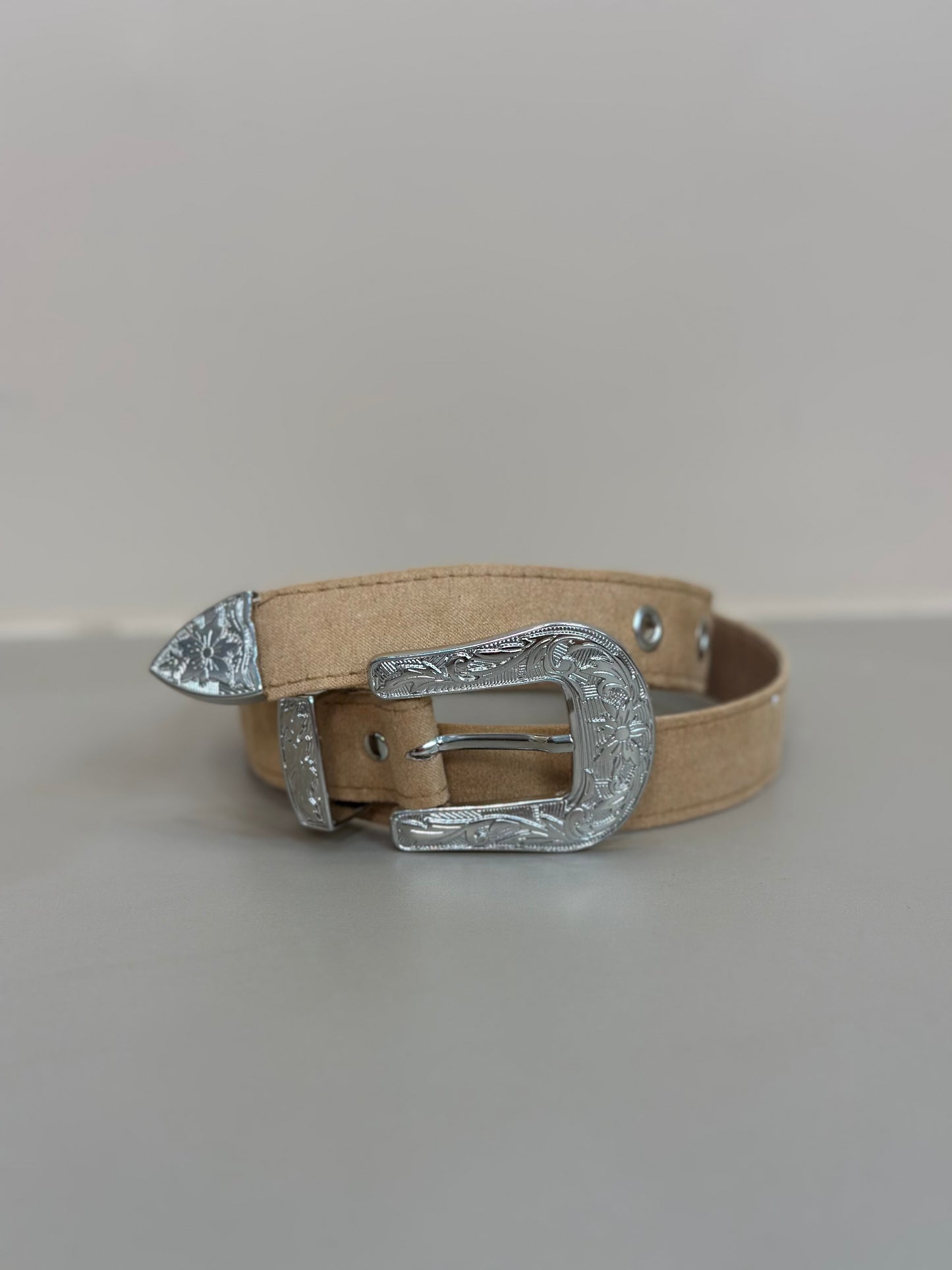 Cinto Infantil Camurça Fivela Boho - Pituchinhus