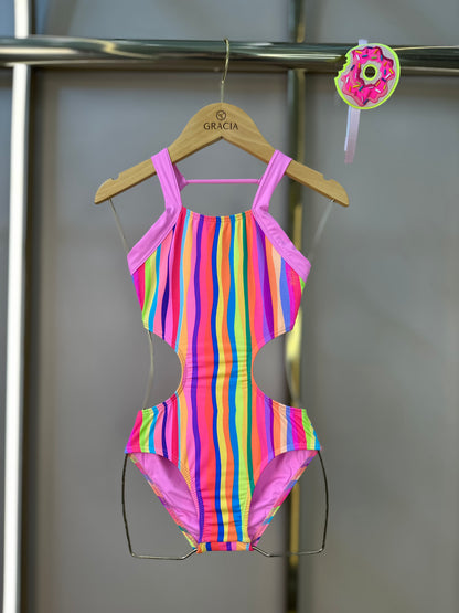 Maiô Infantil Camila Donut - Siri Kids