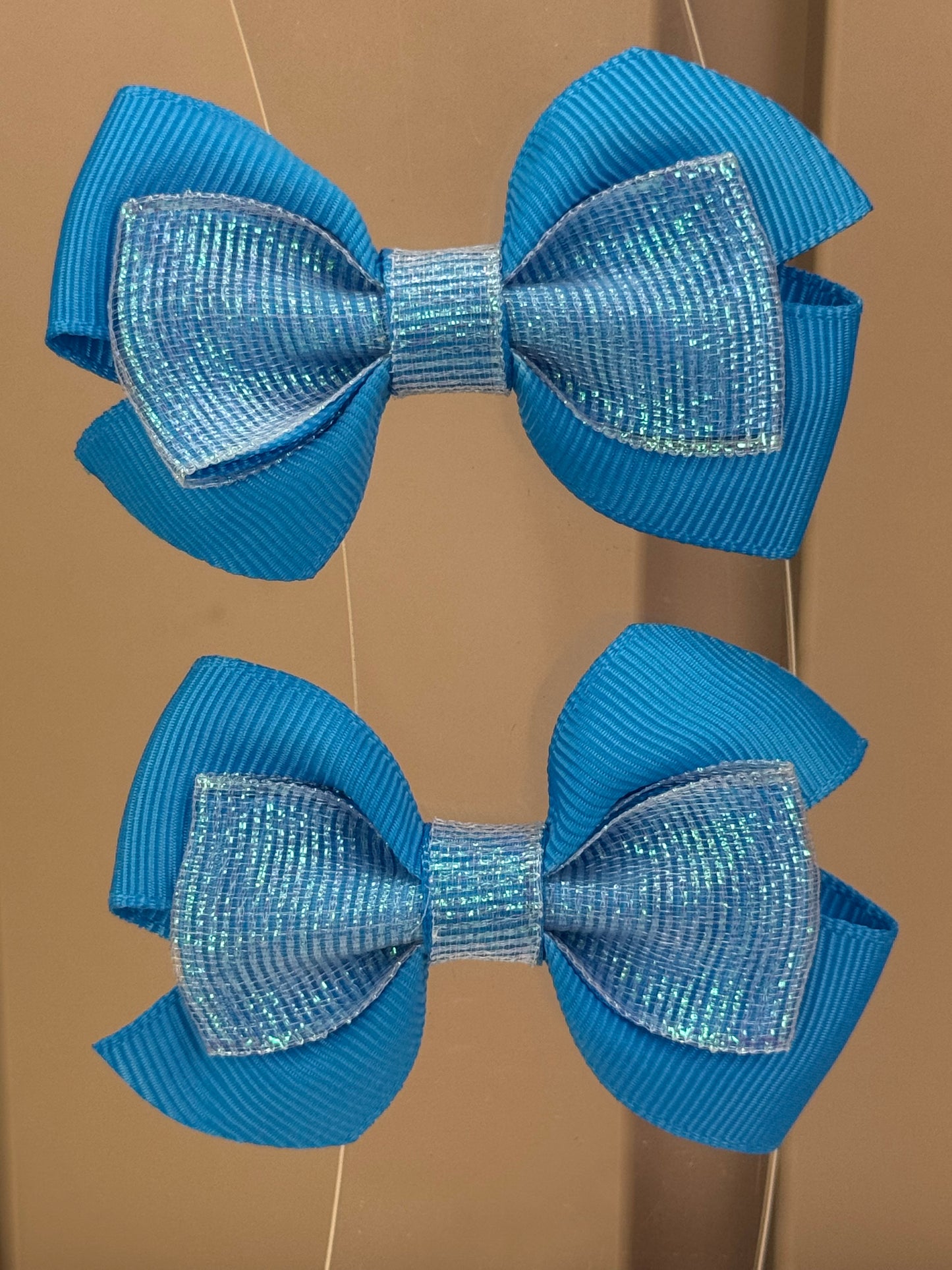 Laço Infantil Special Boreal Azul Celeste Parzinho P - Gracia