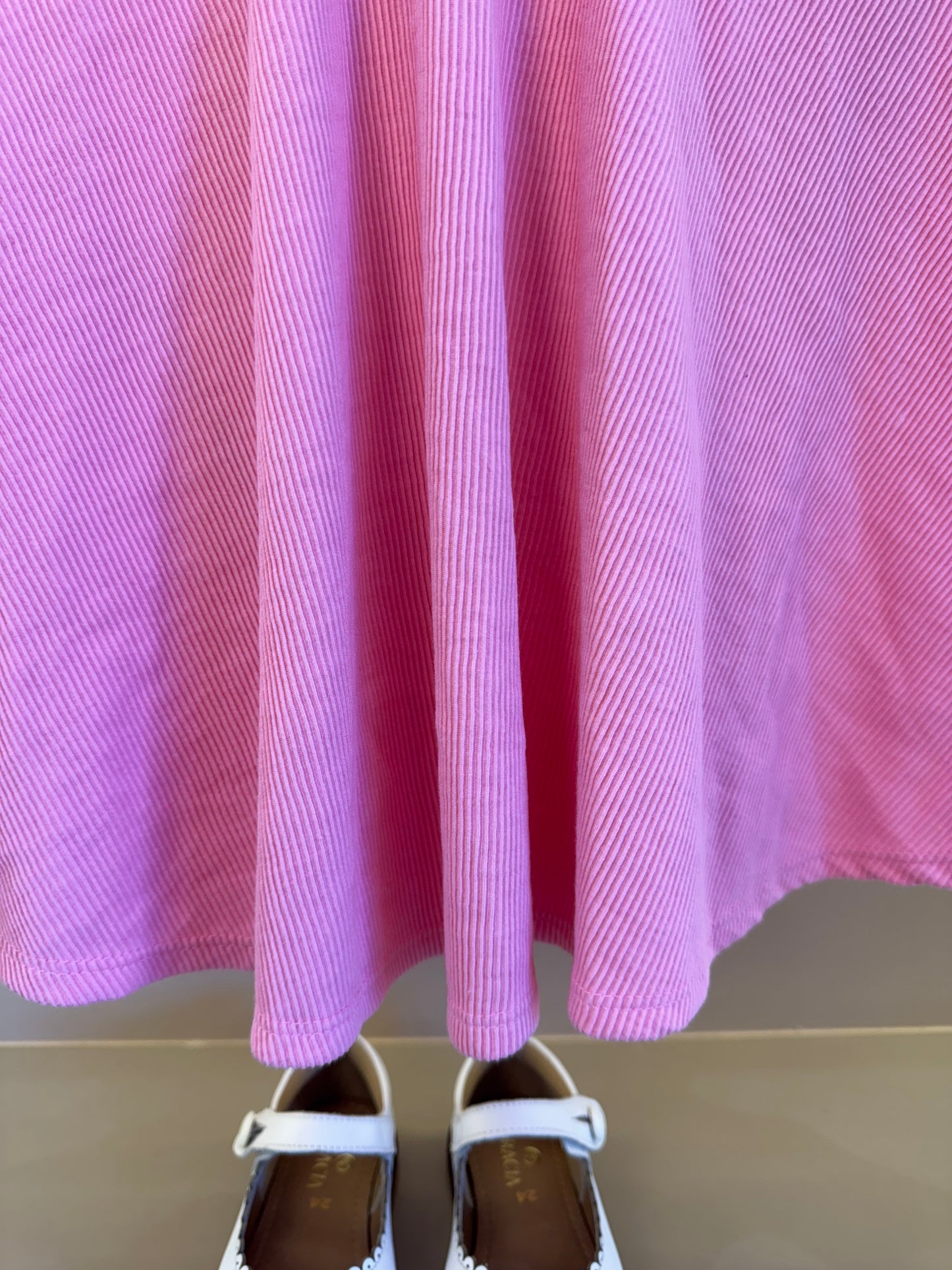 Vestido Infantil Gola Polo Rosa - Infanti