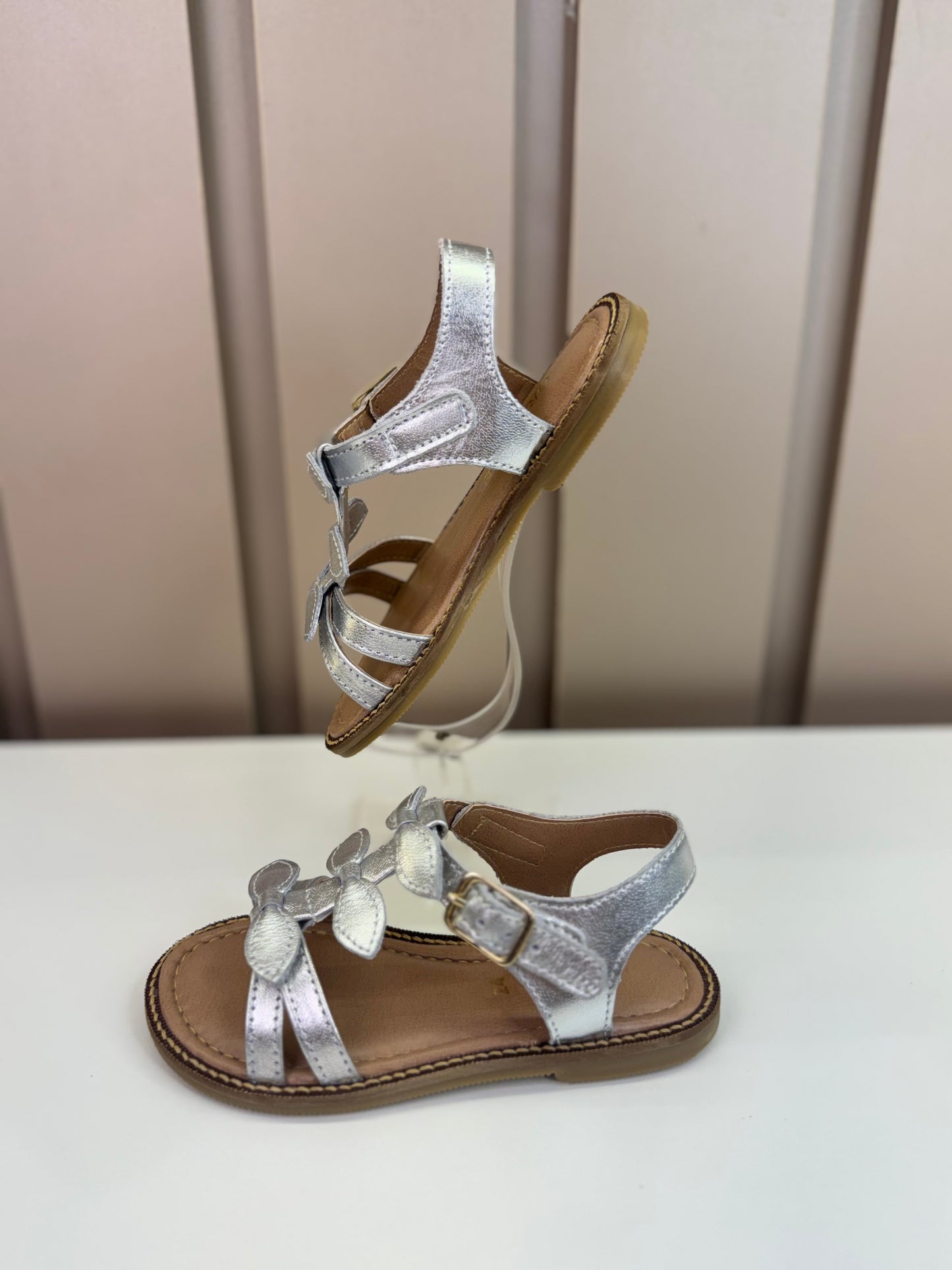 Sandália Infantil Maya Prata - Gracia