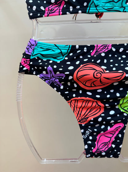 Biquíni Teen Cropped Bia Est. Shell - Siri Kids