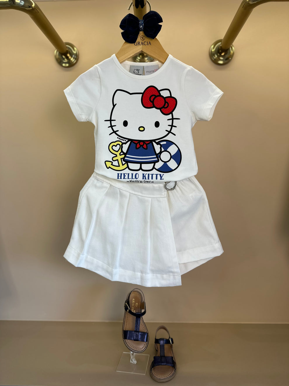 Blusa Infantil Hello Kitty Navy - Momi