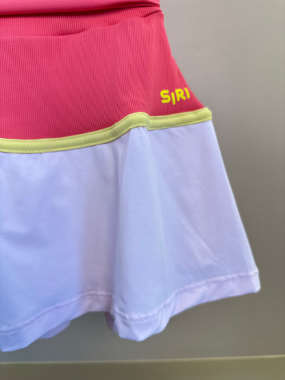 Conjunto Infantil Regata Júlia Chloe e Saia Flávia Beach Tennis