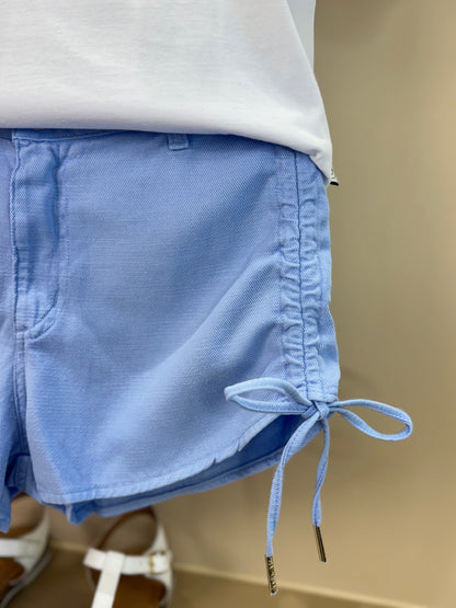 Conjunto Teen Camisa Oversized e Shorts com Amarração - Two In