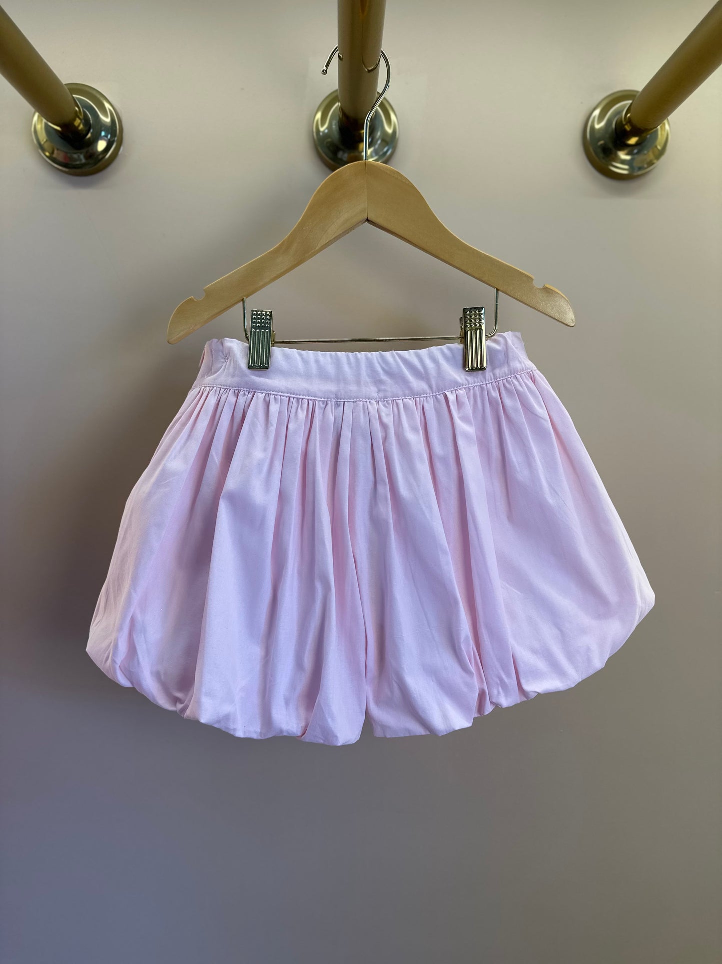 Shorts Infantil Balonê Algodão Rosa Claro - Luluzinha