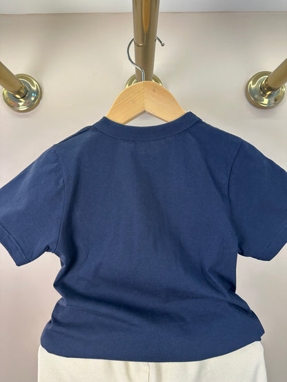 Conjunto Infantil Camiseta With Fox e Bermuda - Little Johnny