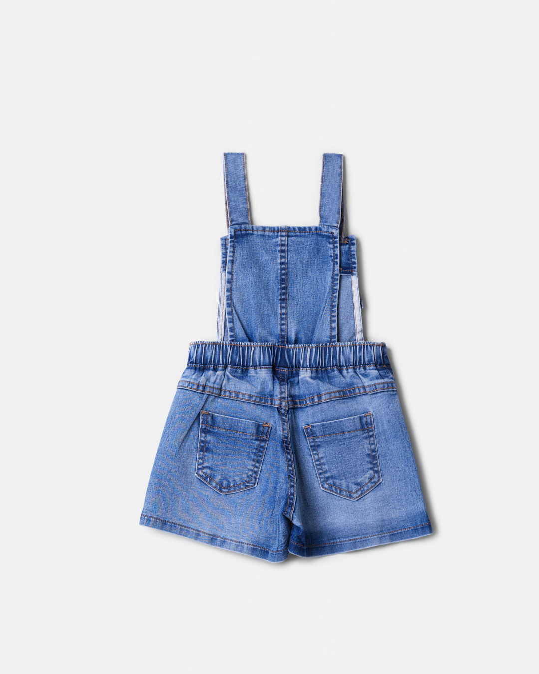 Jardineira Infantil Jeans com Strass - Animê