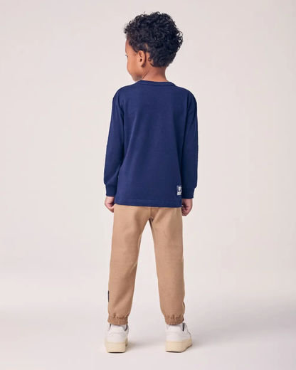 Conjunto Infantil T-Shirt Urso e Calça - Youccie