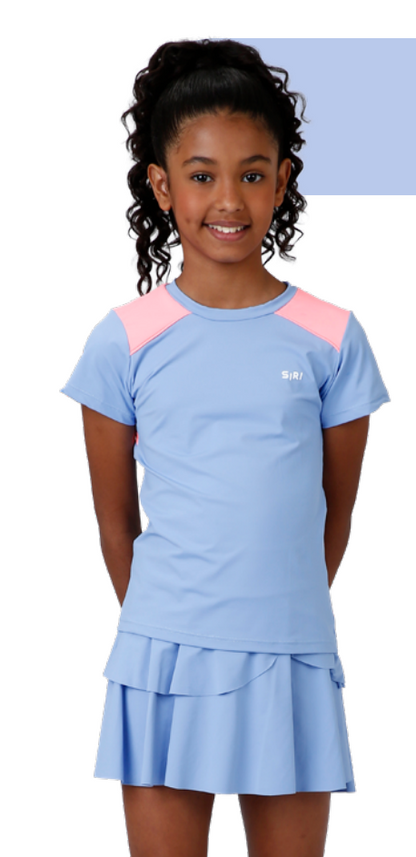 Conjunto Infantil Blusa Laila Chloe e Saia Laila Chloe Dança - Siri Sport