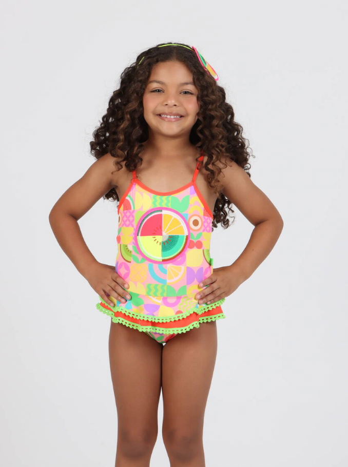 Maiô Infantil Tereza Frutale - Siri Kids