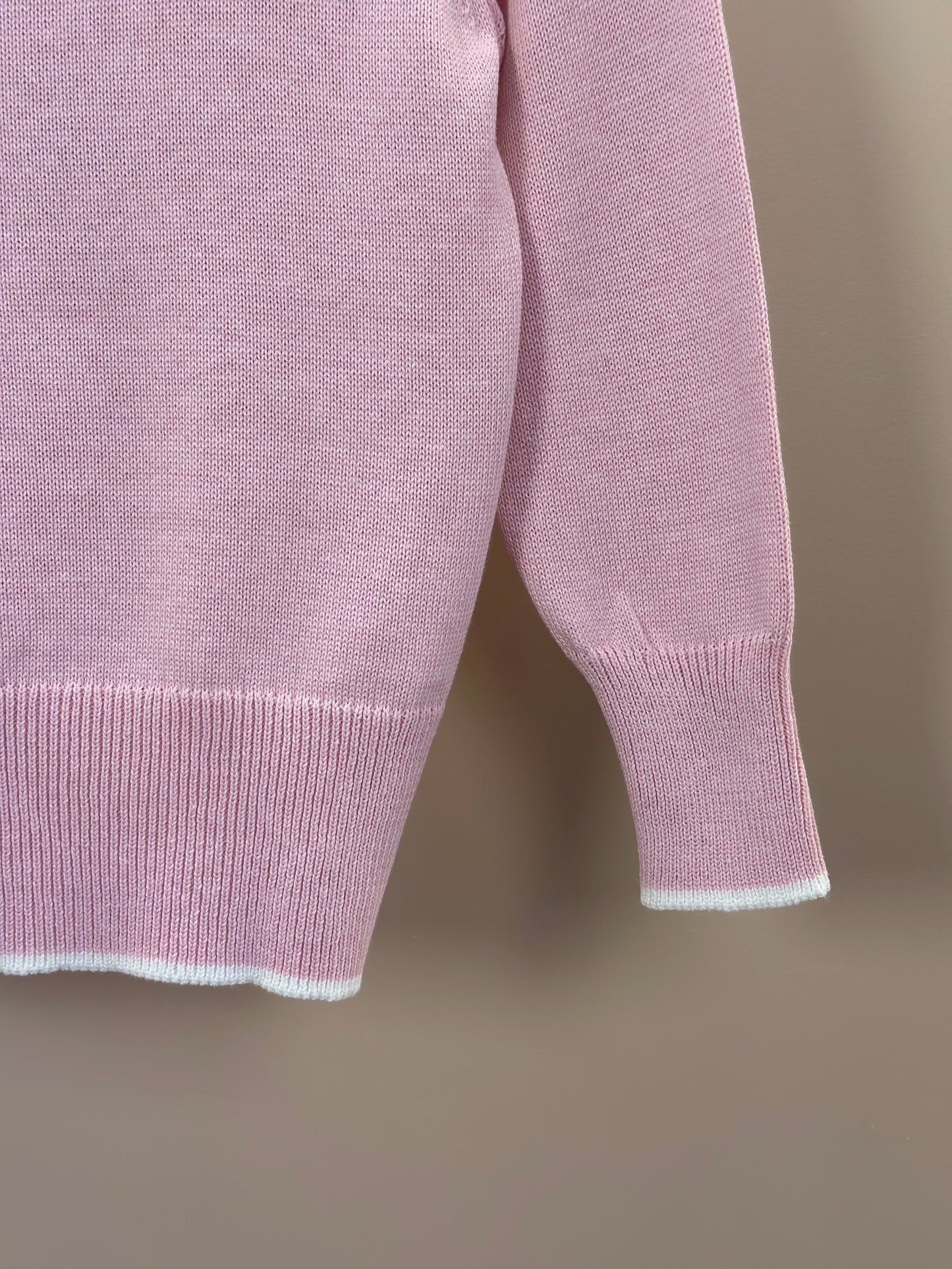 Blusa Infantil Tricot Barbie Strass Sugar Rose - Pituchinhus