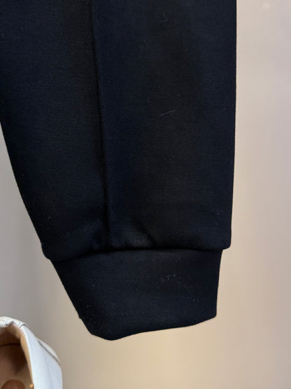 Conjunto Infantil Blusão Boxy Lacinhos Strass e Calça Jogger Tecnonew Preto - Infanti