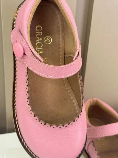Sapato Infantil Aurora Rosa - Gracia