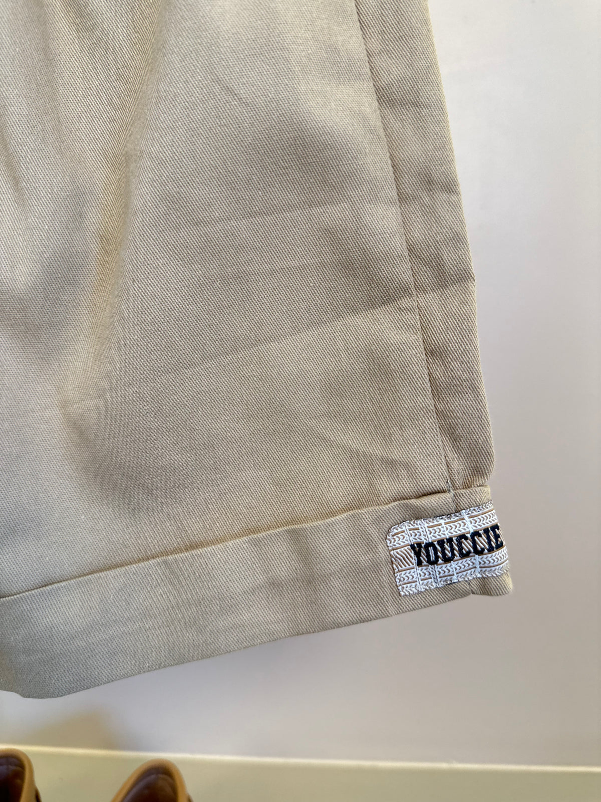 Conjunto Infantil Camisa Manga Curta e Bermuda Off White - Youccie
