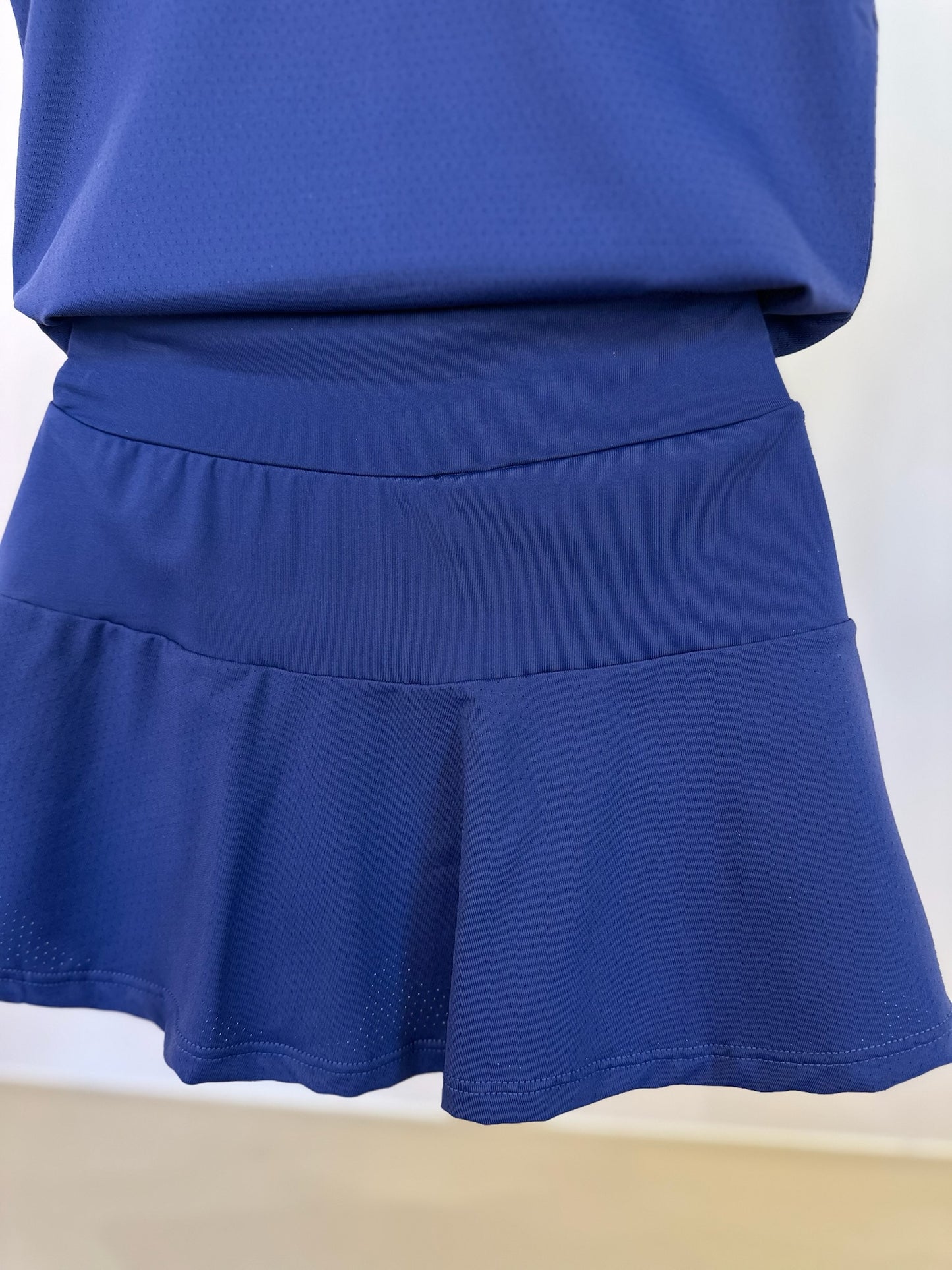 Conjunto Infantil Blusa Maria New Trip e Saia-shorts Larissa New Trip Marinho - Siri Sport