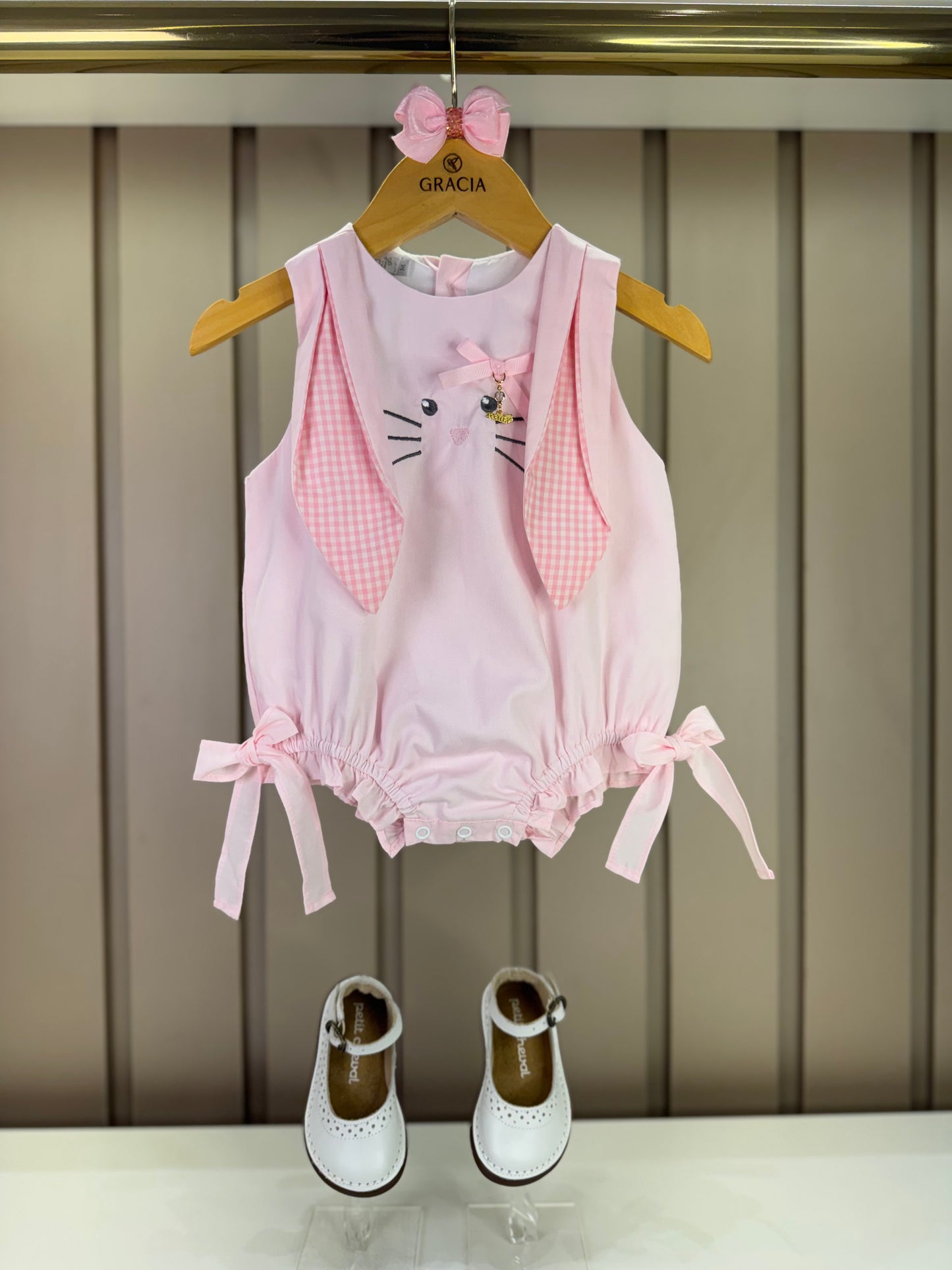 Pimpão Bebê Renda Bordado  - Roana