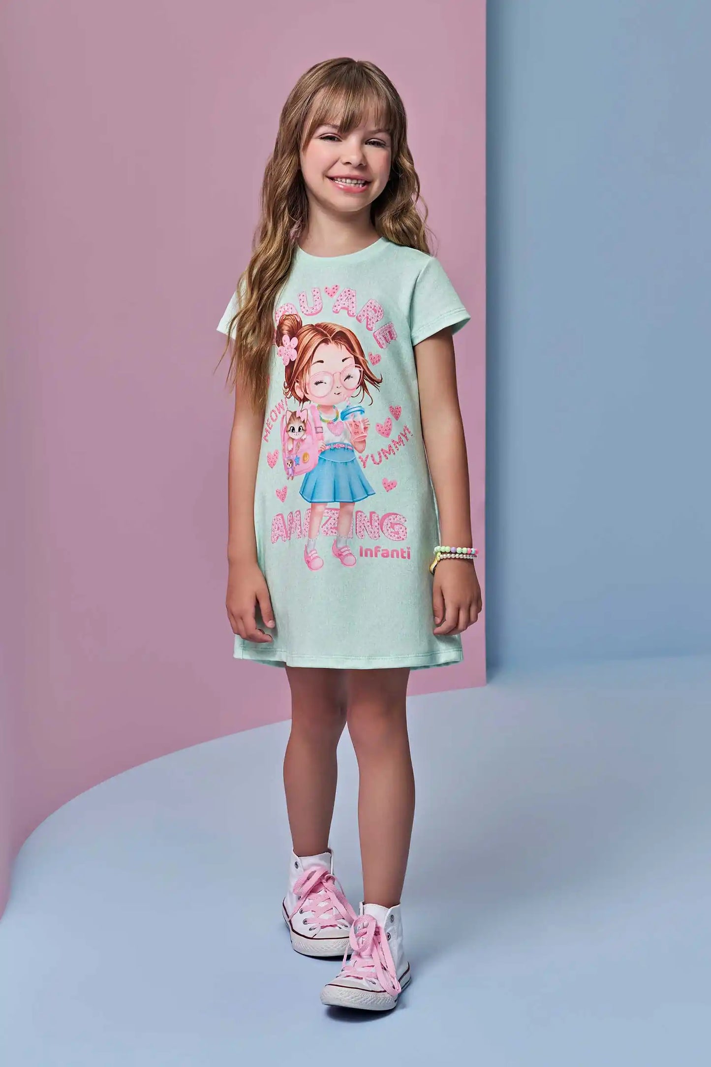 Vestido Infantil Menina Amazing - Infanti